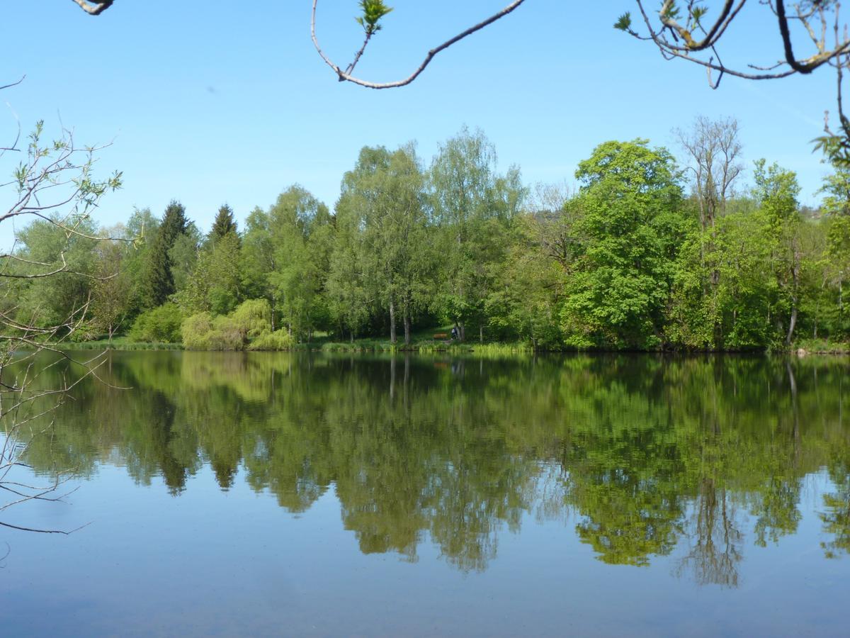 Ferienwohnung in Kempten am Stadtweiher Exterior foto